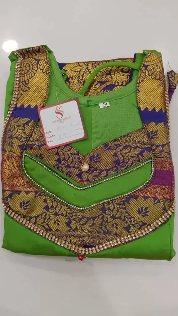 [ZV3231] Best choice Girls Pattu pavadai 16-20 MK8545UE0125 NY